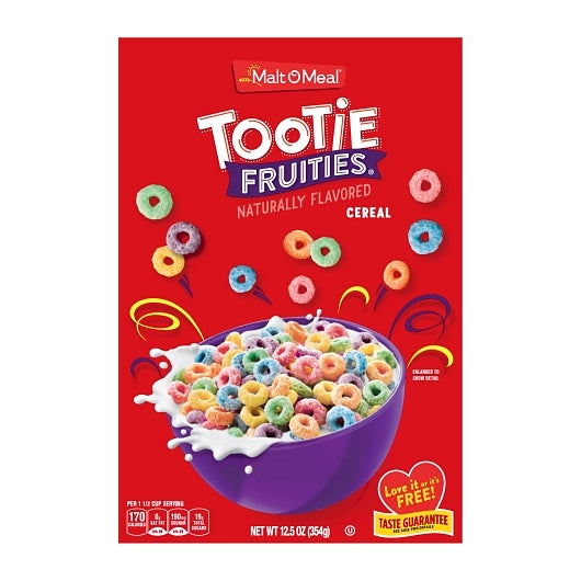 Malt-O-Meal Tootie Fruities Cereal, 14 x 12.5 oz Case - DOT product image 2
