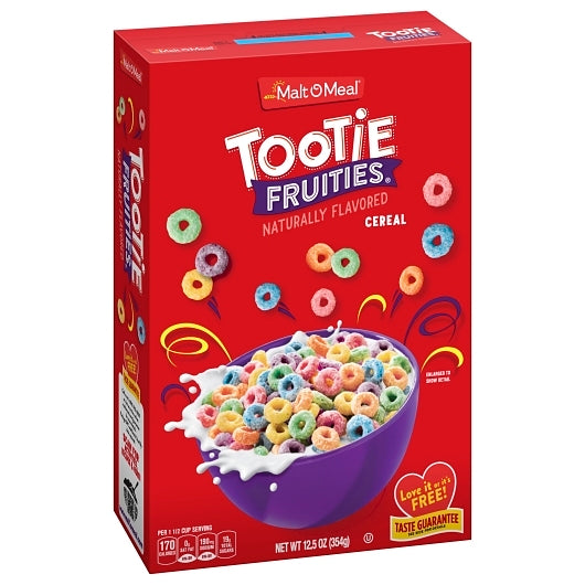 Malt-O-Meal Tootie Fruities Cereal, 14 x 12.5 oz Case - DOT product image 4