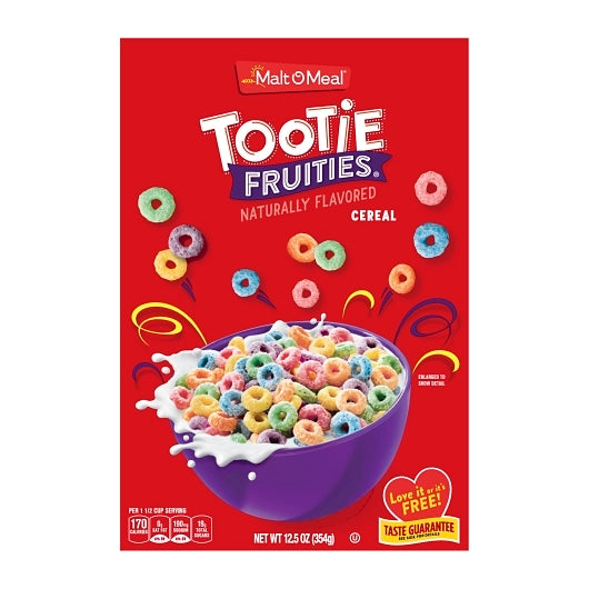Malt-O-Meal Tootie Fruities Cereal, 14 x 12.5 oz Case - DOT product image 3