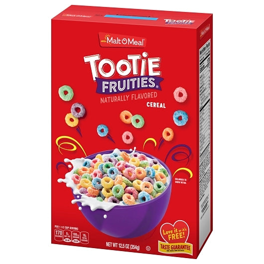 Malt-O-Meal Tootie Fruities Cereal, 14 x 12.5 oz Case - DOT product image 6