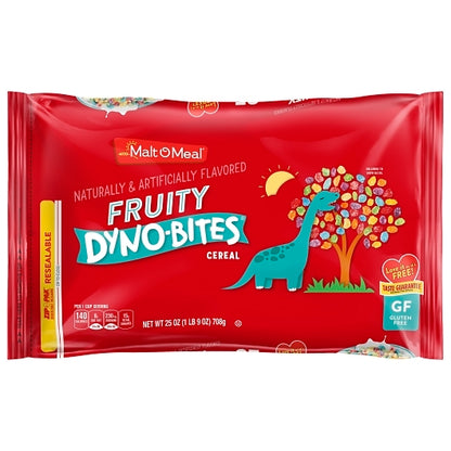 Malt O Meal Fruity Dyno Bytes Cereal, 9 x 25 oz Case - DOT product image 2