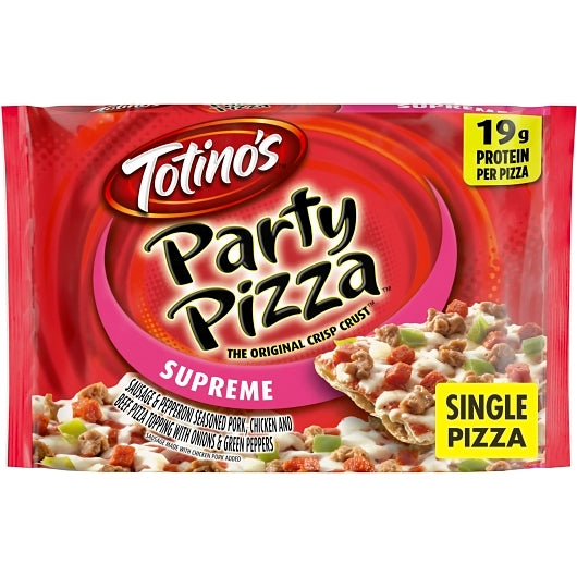 Totinos Supreme Party Pizza, 14 x 10.9 oz Case - GS1 mobile-ready hero image