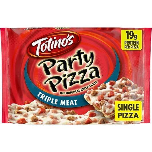 Totinos Triple Meat Party Pizza, 14 x 10.5 oz Case - GS1 mobile-ready hero image