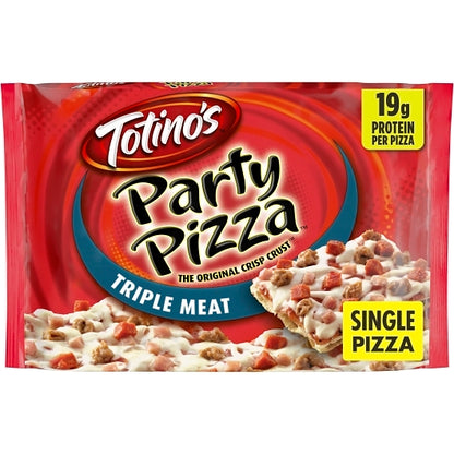 Totinos Triple Meat Party Pizza, 14 x 10.5 oz Case - GS1 mobile-ready hero image