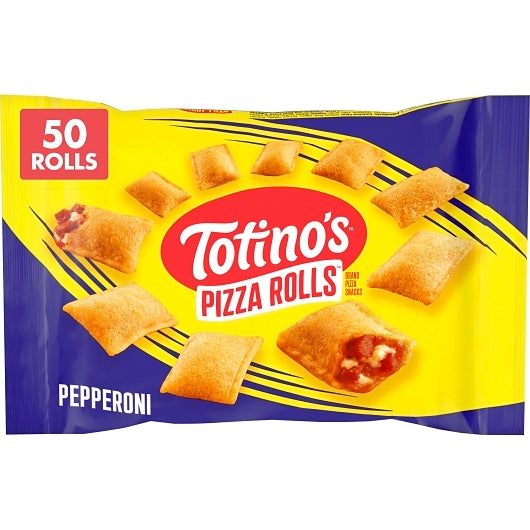 Totinos Pepperoni Pizza Rolls, 9 x 24.8 oz Case - GS1 mobile-ready hero image