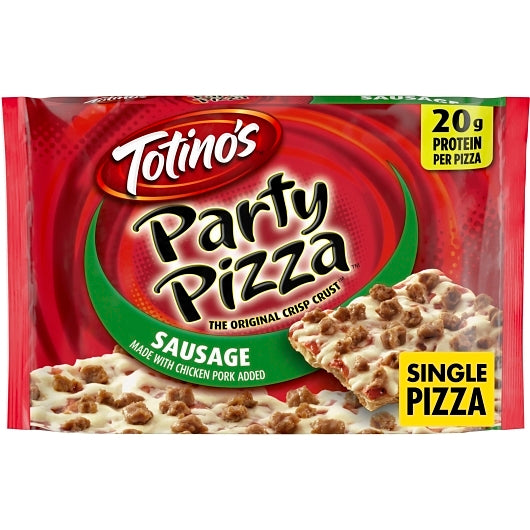 Totinos Sausage Party Pizza, 14 x 10.8 oz Case - GS1 mobile-ready hero image