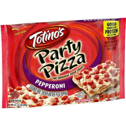 Totino's Pepperoni Party Pizza, 14 x 10.2 oz Case - DOT product image 7