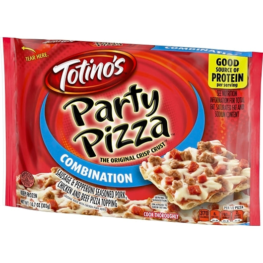 Totino's Combination Party Pizza, 14 x 10.7 oz Case - DOT product image 8