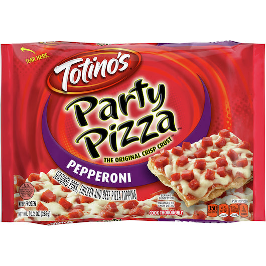 Totino's Pepperoni Party Pizza, 14 x 10.2 oz Case - DOT product image 6