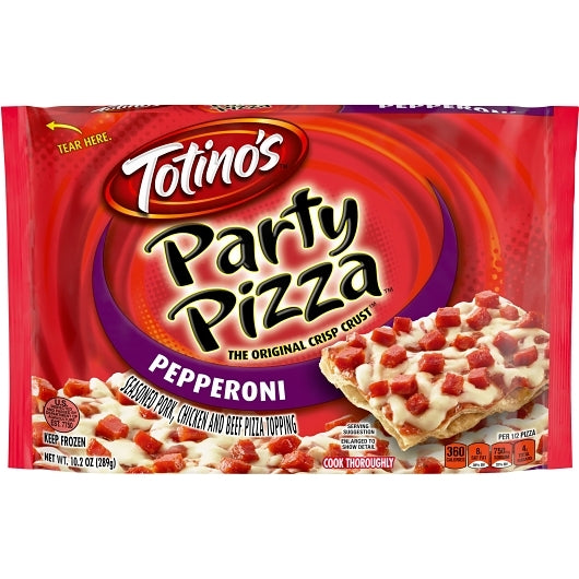 Totino's Pepperoni Party Pizza, 14 x 10.2 oz Case - DOT product image 4