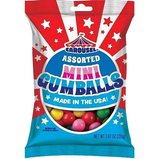 Carousel Peg Bag Penny Ball, 12 x 3.67 oz Case - Candy & Confections