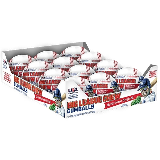 Big League Chew Baseball, 2 x 12 x 0.63 oz Case - DOT product image 2