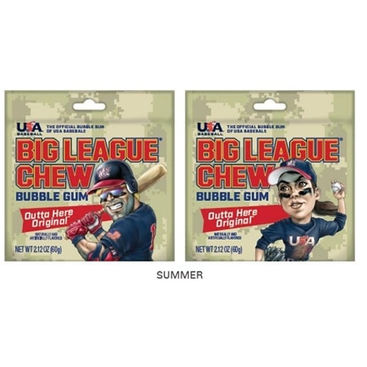 Big League Chew Original Pouch, 9 x 12 x 2.12 oz Case - DOT product image 2