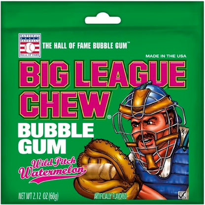 Big League Watermelon Pouch, 9 x 12 x 2.12 oz Case - Candy & Confections