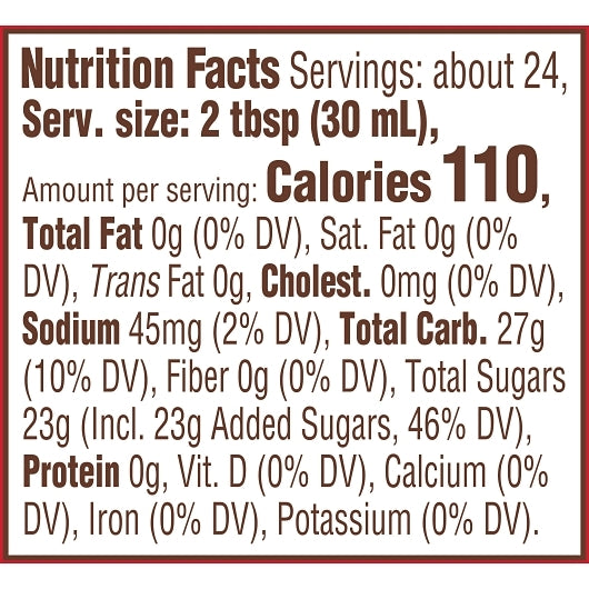 Country Kitchen Regular Syrup Bottle, 12 x 24 oz Case - DOT product image 4