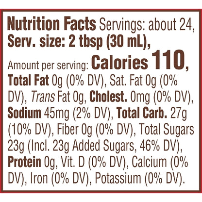 Country Kitchen Regular Syrup Bottle, 12 x 24 oz Case - DOT product image 4