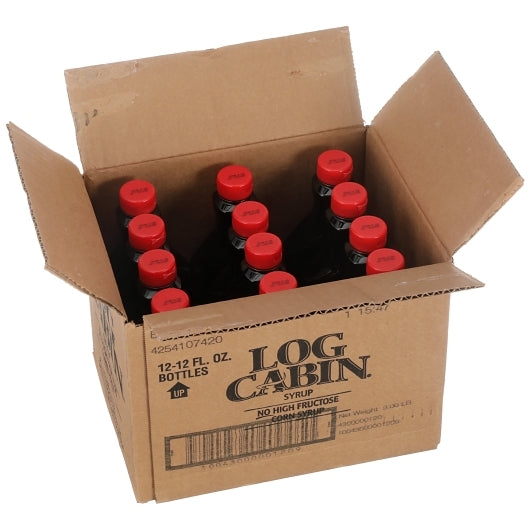 Log Cabin Sugar Free Syrup Bottle, 12 x 12 fl oz Case - DOT product image 6