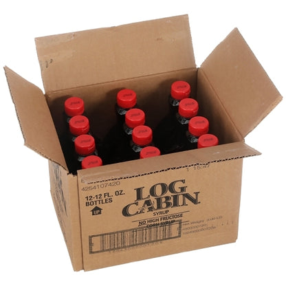 Log Cabin Sugar Free Syrup Bottle, 12 x 12 fl oz Case - DOT product image 6