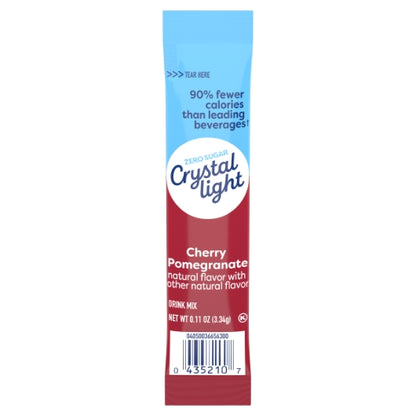 Crystal Light Cherry Pomegranate Beverage On The Go, 12 x 10 x 0.11 oz Case - Beverages