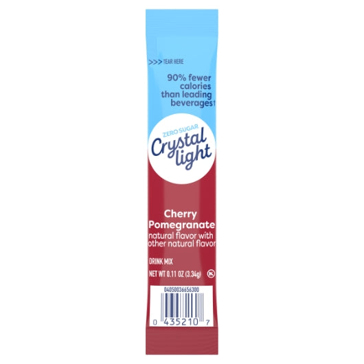 Crystal Light Cherry Pomegranate Beverage On The Go, 12 x 10 x 0.11 oz Case - DOT product image 3