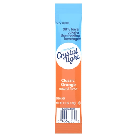 Crystal Light BEVERAGE ON THE GO SUNRISE ORANGE, 12 x 10 x 0.13 oz Case - DOT product image 3