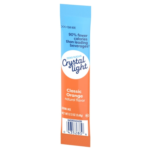 Crystal Light BEVERAGE ON THE GO SUNRISE ORANGE, 12 x 10 x 0.13 oz Case - DOT product image 7