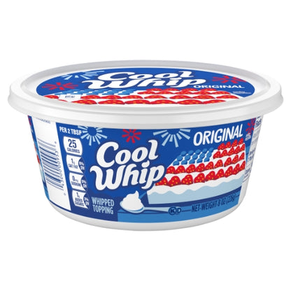 Cool Whip Regular Topping, 24 x 8 oz Case - Bakery & Desserts