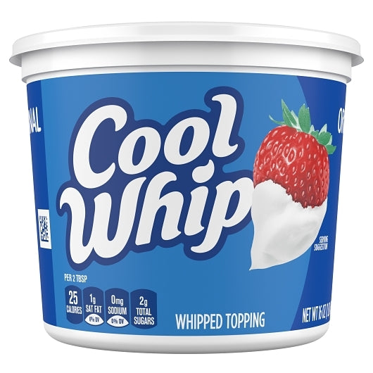 Cool Whip Regular Topping, 12 x 16 oz Case - DOT product image 2