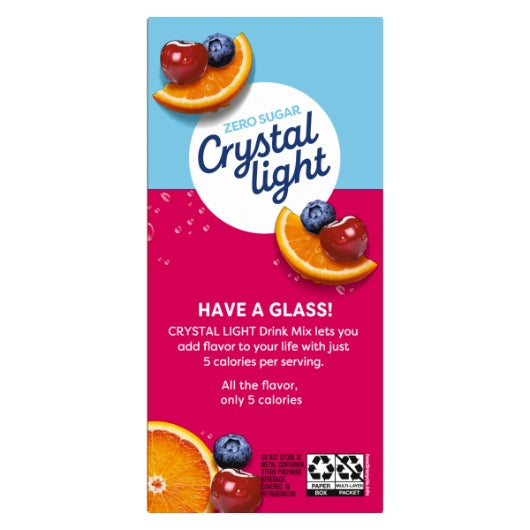 Crystal Light Fruit Punch Beverage Mix, 12 x 57 GR Case - DOT product image 6