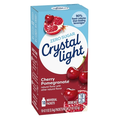 Crystal Light Cherry Pomegranate Beverage On The Go, 12 x 10 x 0.11 oz Case - DOT product image 7