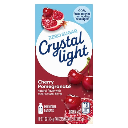 Crystal Light Cherry Pomegranate Beverage On The Go, 12 x 10 x 0.11 oz Case - DOT product image 4