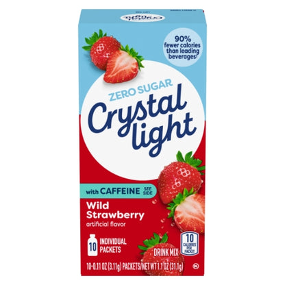 Crystal Light Powdered Beverage on the Go Wild Strawberry, 12 x 10 x 0.11 oz Case - Beverages - image 2