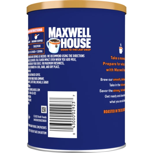 Maxwell House Decaffeinated Original Medium Ground Coffee, 6 x 311 GR Case - DOT product image 5