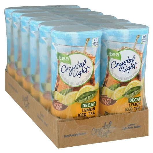 Crystal Light Iced Tea Decaf Beverage Mix, 12 x 1.5 oz Case - DOT product image 8