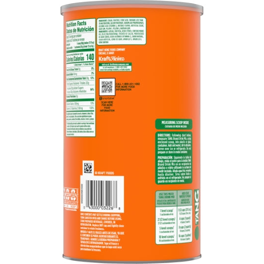 Tang BEVERAGE TANG ORANGE 72OZ, 6 x 2.04 KG Case - DOT product image 5