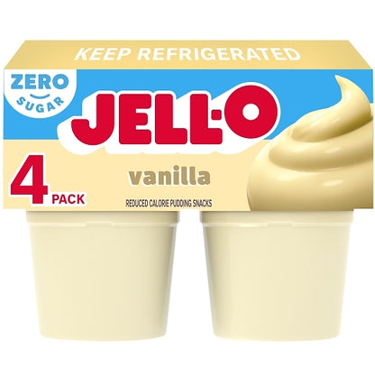 Jell-O Ready To Eat Dessert Vanilla Sugar Free Pudding, 6 x 412 GR Case - DOT product image 3