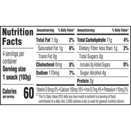 Jell-O Ready To Eat Dessert Chocolate Sugar Free Pudding, 6 x 14.5 oz Case - DOT product image 6