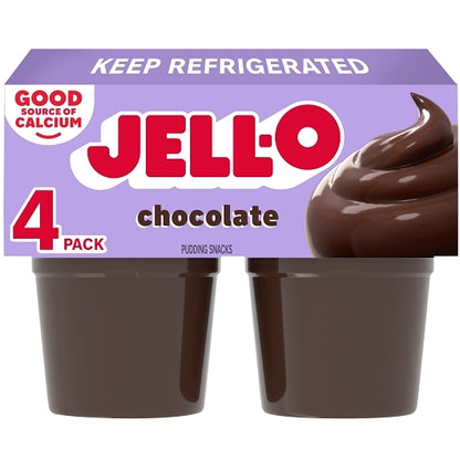 Jell-O Ready To Eat Dessert Original Chocolate Pudding, 6 x 440 GR Case - DOT product image 3