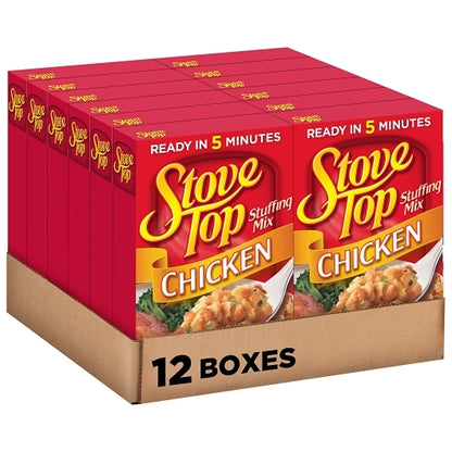 Stove Top Chicken Stuffing, 12 x 6 oz Case - DOT product image 5