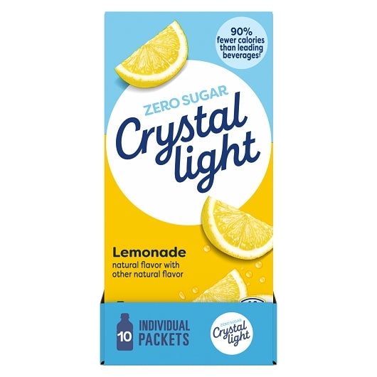Crystal Light Lemonade Beverage On The Go, 12 x 10 x 0.14 oz Case - DOT product image 5