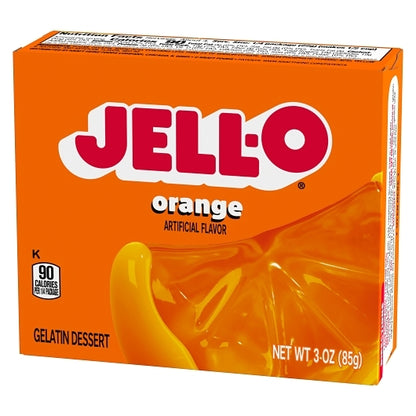 Jell-O Orange Flavored Gelatin Mix, 24 x 85 GR Case - DOT product image 4