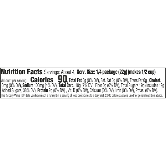 Jell-O Lime Flavored Gelatin Mix, 24 x 85 GR Case - DOT product image 7