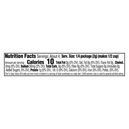 Jello Strawberry Sugar Free Strawberry Flavored Gelatin Mix, 24 x 0.3 oz Case - DOT product image 5