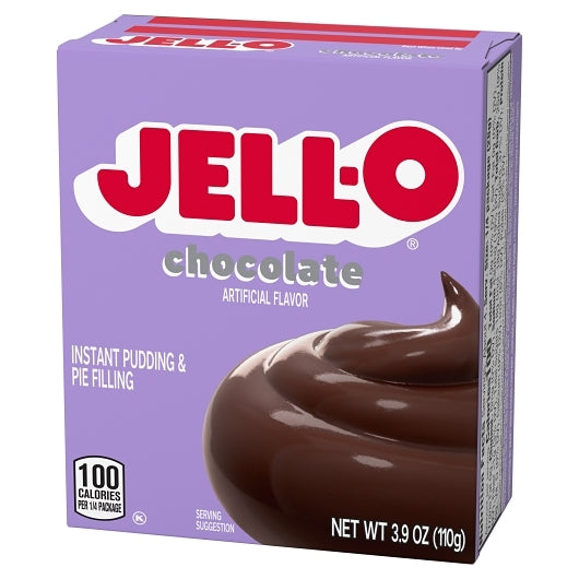 Jell-O Chocolate Flavored Instant Pudding Mix, 24 x 3.9 oz Case - DOT product image 4