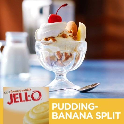 JELLO Instant French Vanilla Flavored Instant Pudding Mix, 24 x 96 GR Case - DOT product image 3