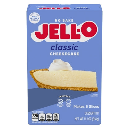 JELLO No Bake Dessert, 6 x 11.1 oz Case - DOT product image 2