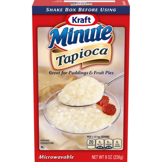Minute Tapioca Instant Pudding Mix, 12 x 226 GR Case - Bakery & Desserts