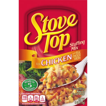 Stove Top Chicken Stuffing, 12 x 6 oz Case - DOT product image 2