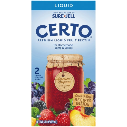 Certo PECTIN FRUIT LIQUID CERTO, 16 x 177 ML Case - DOT product image 2