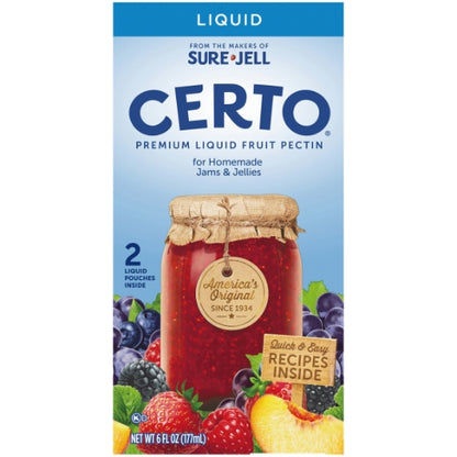Certo PECTIN FRUIT LIQUID CERTO, 16 x 177 ML Case - DOT product image 2